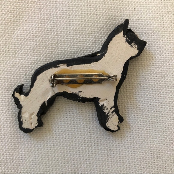 BRIARD DOG BROOCH - Picture 4 of 5